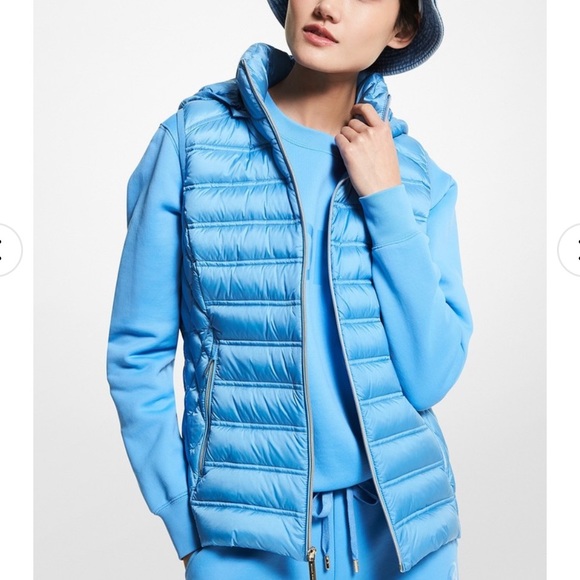 MICHAEL Michael Kors Jackets & Blazers - NWOT Michael Kors Quilted Nylon Packable Puffer Vest.  Size M